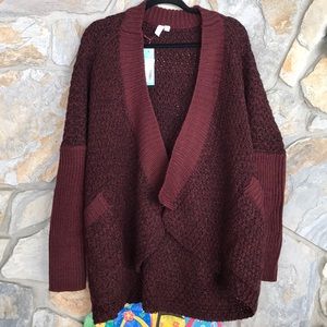 Open Drape Cardigan